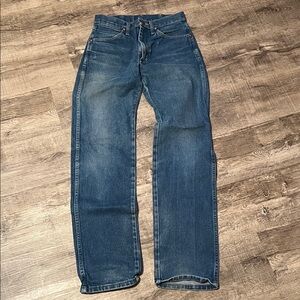 Wrangler Straight Blue Jeans
